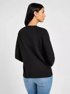 Zdjęcie produktu Lee Long Sleeve Raglan Henley Unionall Black Size