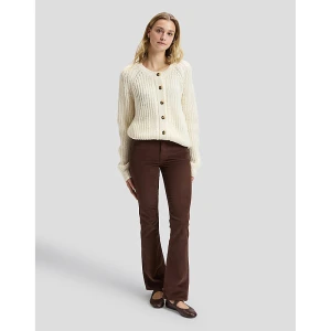 Lee Loose Chunky Cardigan Ecru