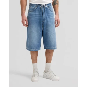 Lee Loose Drawstring Jort Mid Stone Size