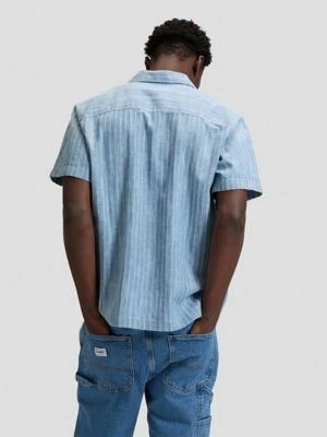 Lee Loose Novelty Resort Shirt Mid Wash Size