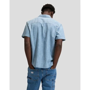 Lee Loose Novelty Resort Shirt Mid Wash Size