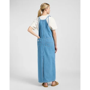 Lee Loose Overall Dress Brand New Blue Size