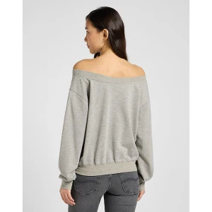 Zdjęcie produktu Lee Off Shoulder Regular Sweatshirt Grey Heather