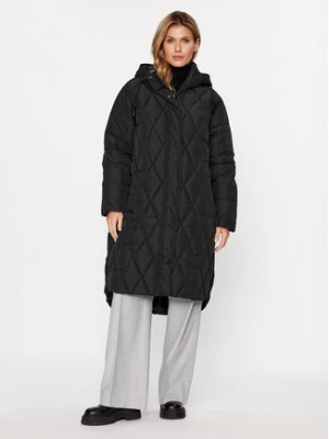 Lee Płaszcz zimowy 112341597 Czarny Relaxed Fit