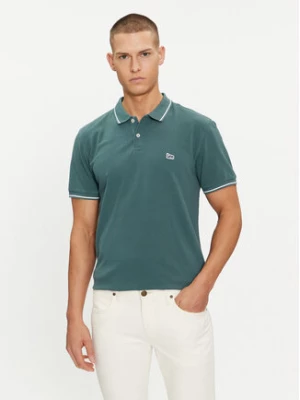 Lee Polo 112349951 Zielony Regular Fit