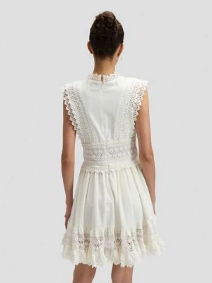 Lee Regular Bohemian Dress Bright White Size