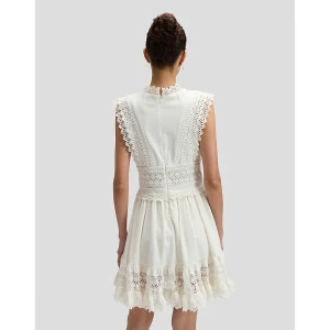 Lee Regular Bohemian Dress Bright White Size