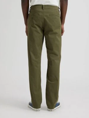 Lee Lightweight Regular Chino Pant Olive Moss Size 38x34