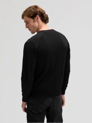 Lee Regular Clean Raglan Sweater Black Size