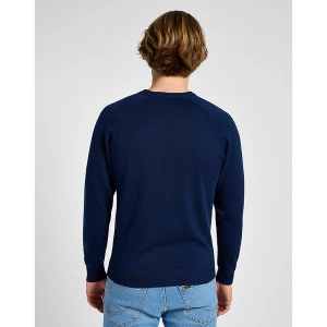 Lee Regular Clean Raglan Sweater True Navy Size