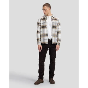 Lee Regular Clean Western Shirt Chocolate Plaid