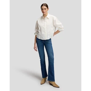 Lee Regular Cuffed Shirt Ecru