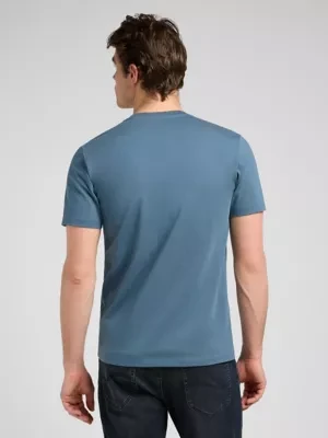 Lee Regular Elevated Essential Logo Tee Vintage Blue Size