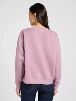 Zdjęcie produktu Lee Regular Graphic Crew Sweatshirt Plumberry Size