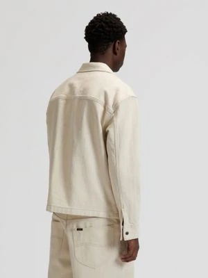 Lee Regular Jacquard Jacket Natural Greige Size