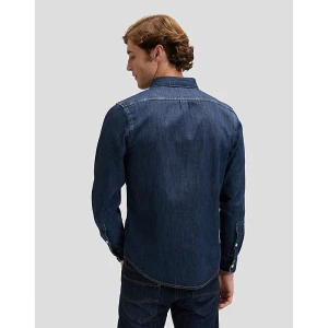 Lee Regular Lightweight Button Down Shirt Rinse Size