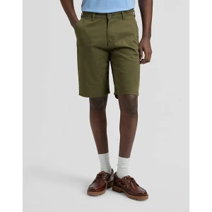 Lee Regular Lightweight Chino Short Olive Moss Size