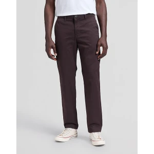 Lee Regular Lightweight Chino Trousers Chocolate Torte Size 38x34