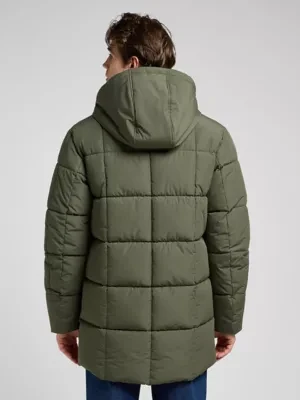 Zdjęcie produktu Lee Regular Mercury Puffer Jacket Olive Gray Size