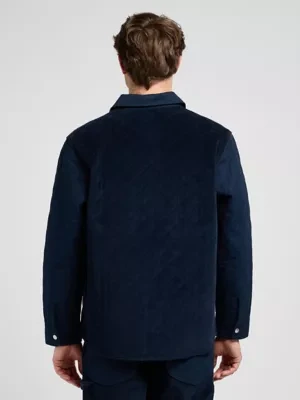 Zdjęcie produktu Lee Regular Mixed Media Overshirt Rivet Navy Size