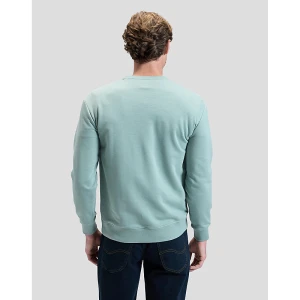 Lee Regular Patch Crew Sweatshirt Desert Sage Size