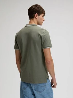 Lee Regular Pique Polo Lichen Olive Size