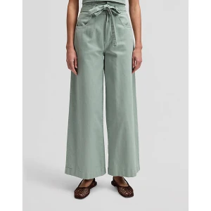 Lee Regular Pleated Lightweight Trousers Desert Sage Size 33x33