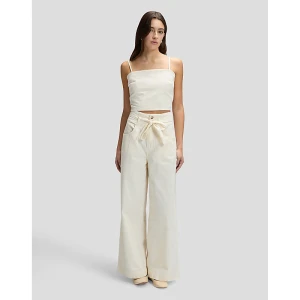 Lee Regular Pleated Lightweight Trousers Natural Size 33x33
