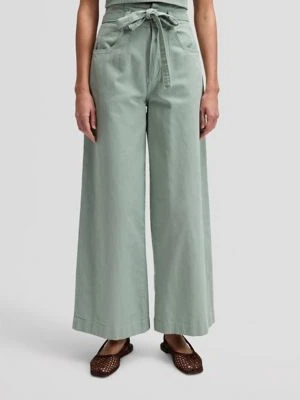 Lee Regular Pleated Lightweight Trousers Desert Sage Size 33x33