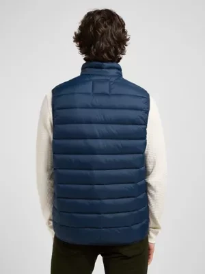 Zdjęcie produktu Lee Regular Stand Collar Puffer Vest Rivet Navy Size