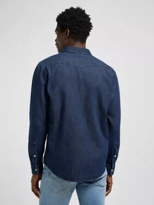 Lee Regular Western Shirt Rinse Size