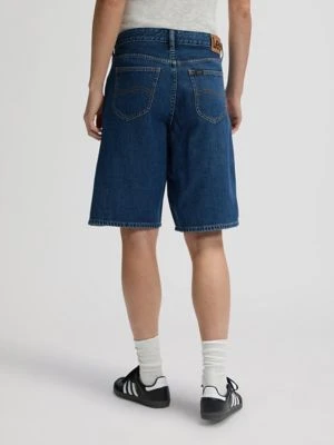 Lee Relaxed Drapey Jort Overt Wash Size