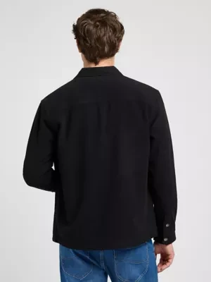 Lee Relaxed Overshirt Unionall Black Size