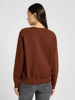 Zdjęcie produktu Lee Relaxed Raglan Crew Sweatshirt Luxe Brown Size