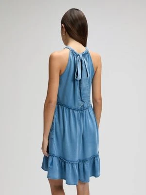 Lee Relaxed Short Summer Dress Ice Storm Size