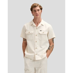 Lee Relaxed Utility Camp Shirt Natural Size
