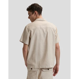 Lee Relaxed Utility Camp Shirt Wheat Size