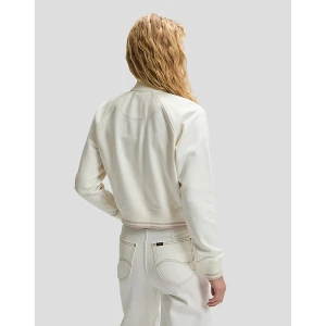 Zdjęcie produktu Lee Relaxed Zip Up Sweatshirt Ecru