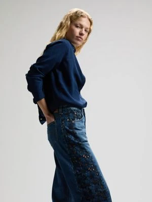 Lee Rider Loose Barrel Jean Blue Royalty Size 33x33