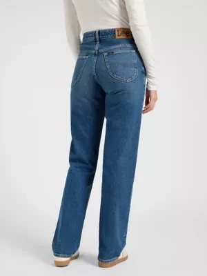 Lee Rider Classic Relaxed Jean Crystal Clear Size 32x33