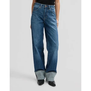 Lee Rider Loose Straight Selvedge Denim Jean Richter Size 33x33