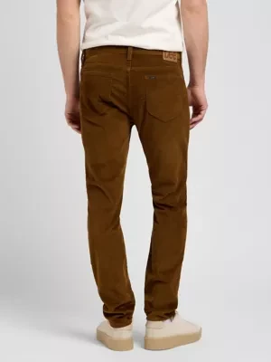 Lee Rider Slim Corduroy Pant Quail Brown Size 38x34
