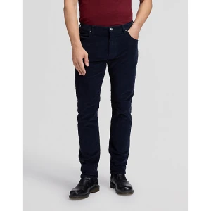 Lee Rider Slim Corduroy Trousers Rebel Navy Size 38x34