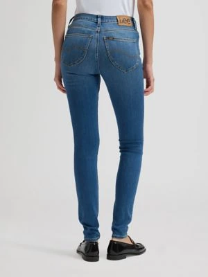 Lee Scarlett High Skinny Jean Buddy Blue Size 33x33