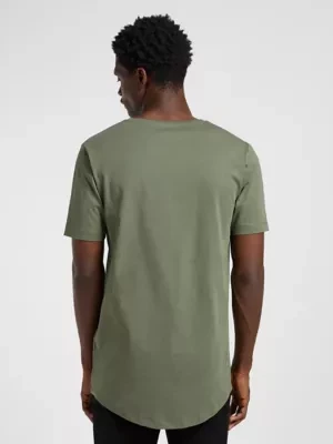 Lee Shaped Tee Olive Grove Size