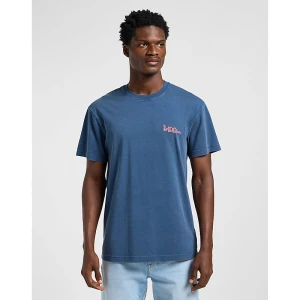 Lee Short Sleeve Relaxed Tee Orion Blue Size
