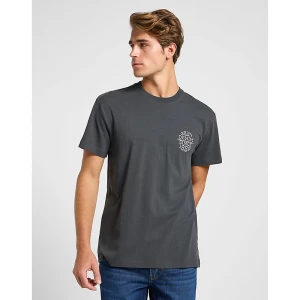 Lee Short Sleeve Relaxed Tee Washed Black Size