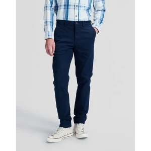 Lee Slim Lightweight Chino Trousers Rivet Navy Size 38x34