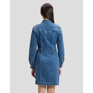 Lee Slim Long Sleeve Fitted Dress West End