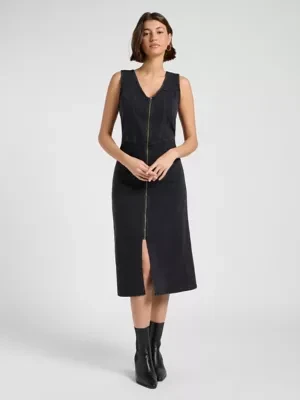 Zdjęcie produktu Lee Slim Long Vest Dress Brisk Night Size